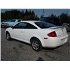 Image 7 : A12C --  2008 PONTIAC G5  , White , 171790  KM's