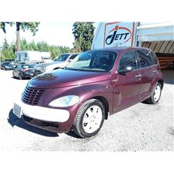 E2 --  2002 CHRYSLER PT CRUISER , Purple , 111855  KM's