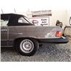 Image 19 : 0I --  1985 MERCEDES 380 SL CONVERTIBLE , Grey , 242756  KM's