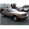 Image 3 : 0A --  1983 MERCEDES 380 SEC COUPE, GOLD, 204,924 KMS