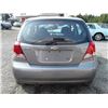 Image 6 : B6 --  2008 CHEVROLET AVEO LT , Grey , 125463  KM's