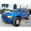 Image 1 : K1 --  1999 DODGE DURANGO , Blue , 213513  KM's