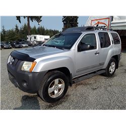 F1 --  2007 NISSAN XTERRA OFFROAD SE , Silver , 219404  KM's