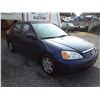 Image 3 : A12E --  2001 HONDA CIVIC DX, BLUE, 368,219 KMS "NO RESERVE"