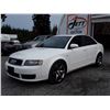Image 1 : E5 --  2005 AUDI A4 1.8T, WHITE, 113,358 MILES
