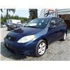 Image 1 : A12F --  2004 TOYOTA MATRIX XR  , Blue , 299,999 TMU ODO STOPPED  KM's