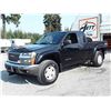 Image 1 : G6 --  2004 GMC CANYON EXT CAB 4X4 , Black , 283935  KM's