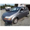 Image 1 : B6 --  2008 CHEVROLET AVEO LT , Grey , 125463  KM's