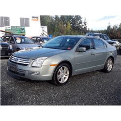 C1 --  2008 FORD FUSION SEL , Green , 170065  KM's