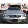 Image 2 : D1 --  1999 MERCEDES SLK 230 KOMPRESSOR CONVERTIBLE , Silver , 96019  KM's  Right Hand Drive