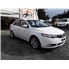 Image 3 : D4 --  2012 KIA FORTE SX , White , 156620  KM's