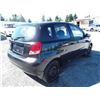 Image 5 : K4 --  2007 PONTIAC WAVE , Black , 311088  KM's