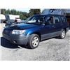 Image 2 : C6 --  2006 SUBARAU FORESTER 2.5X  , Blue , 180618  KM's