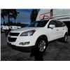 Image 1 : F4 --  2011 CHEVROLET TRAVERSE LT  , White , 186320  KM's