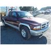 Image 3 : A12E --  2003 DODGE DAKOTA SLT  , Red , 161,622 MILES  KM's