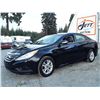 Image 1 : C6E --  2014 HYUNDAI SONATA GLS , Black , 112797  KM's