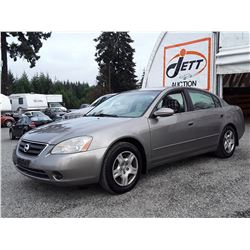 M2 --  2004 NISSAN ALTIMA 2.5S , Grey , 193309  KM's