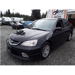 N5 --  2005 ACURA 1.7 EL PREMUIM  , Black , 306440  KM's