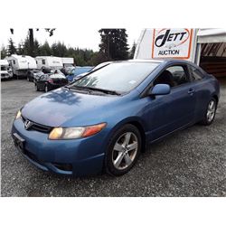 N3 --  2006 HONDA CIVIC EX , Blue , 232378  KM's