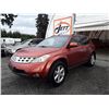 Image 1 : H1 --  2003 NISSAN MURANO SL , Orange , 276091  KM's