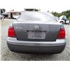 Image 6 : A12A --  2003 VW JETTA GLS SEDAN, GREY, 267,789 KMS