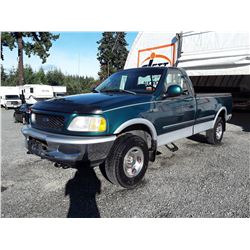 G6 --  1998 FORD F-150 XLT , Green , 172015  KM's