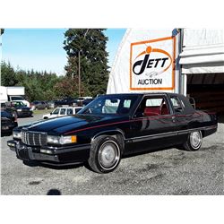 D1 --  1991 CADILLAC FLEETWOOD  , Black , 158832  KM's