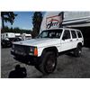 Image 1 : A12C --  1990 JEEP CHEROKEE  , White , 221,185 MILES  KM's  "NO RESERVE"