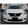 Image 2 : B2 - 2012 NISSAN VERSA S SEDAN, WHITE, 116,552 KMS