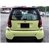 Image 6 : A2 --  2005 SMART FORTWO, YELLOW, 58,734 KMS "NO RESERVE"