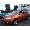 Image 1 : B4 --  2005 CHEVROLET AVEO  , Orange , 169539  KM's
