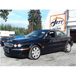 D2 --  2005 JAGUAR X TYPE 3.0 AWD , Black , 105860  KM's