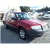 Image 3 : H3 --  2007 SUBARU FORESTER 2.5X  , Red , 132741  KM's