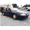 Image 3 : H5 --  2002 CHEVROLET MONTE CARLO SS , Blue , 241203  KM's