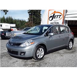 J5 --  2010 NISSAN VERSA S , Grey , 128300  KM's