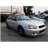 Image 3 : K5 --  2004 SUBARU IMPREZA TS  , Silver , 189648  KM's