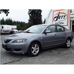 L1 --  2006 MAZDA 3 I , Grey , 193618  KM's