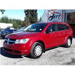 D3 --  2010 DODGE JOURNEY SE , Red , 164113  KM's