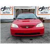 Image 2 : B5 --  2001 HONDA CIVIC LX COUPE, RED, 272,660 KMS