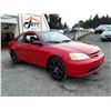 Image 3 : B5 --  2001 HONDA CIVIC LX COUPE, RED, 272,660 KMS