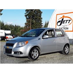 E1 --  2010 CHEVROLET AVEO , Grey , 165814  KM's