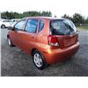 Image 7 : E4 --  2007 CHEVROLET AVEO  , Orange , 156782  KM's
