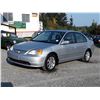 Image 1 : A4 -- 2003 HONDA CIVIC LX SEDAN, SILVER, 253,470 KMS