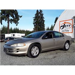 A12E --  2003 CHRYSLER INTREPID SE , Brown , 210686  KM's "NO RESERVE"