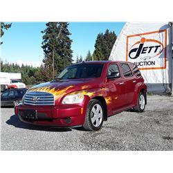 B2 --  2007 CHEVROLET HHR LS  , Red , 121528  KM's