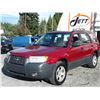 Image 1 : H3 --  2007 SUBARU FORESTER 2.5X  , Red , 132741  KM's