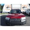 Image 2 : H3 --  2007 SUBARU FORESTER 2.5X  , Red , 132741  KM's