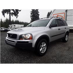 K3 --  2006 VOLVO XC90 , Silver , 225647  KM's