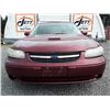 Image 2 : A7 --  2002 CHEVROLET MALIBU LS  , Red , 280721  KM's "NO RESERVE"