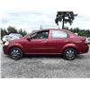 Image 8 : K2 --  2011 CHEVROLET AVEO LS  , Red , 184985  KM's